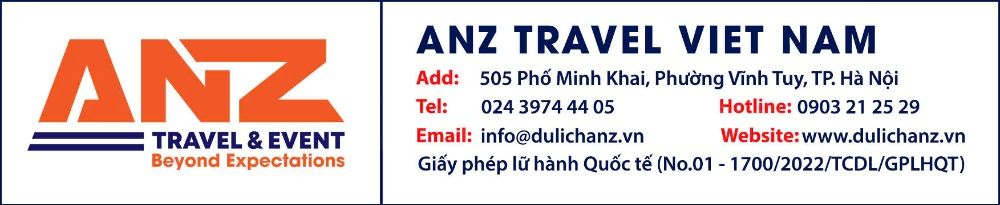 CÔNG TY CỔ PHẦN DU LỊCH ANZ VIỆT NAM